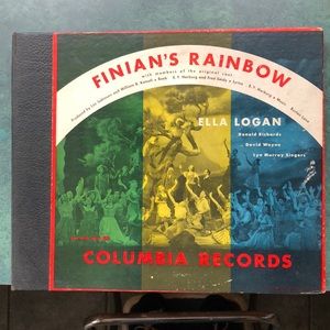 Autographed Finian’s Rainbow Record Set
